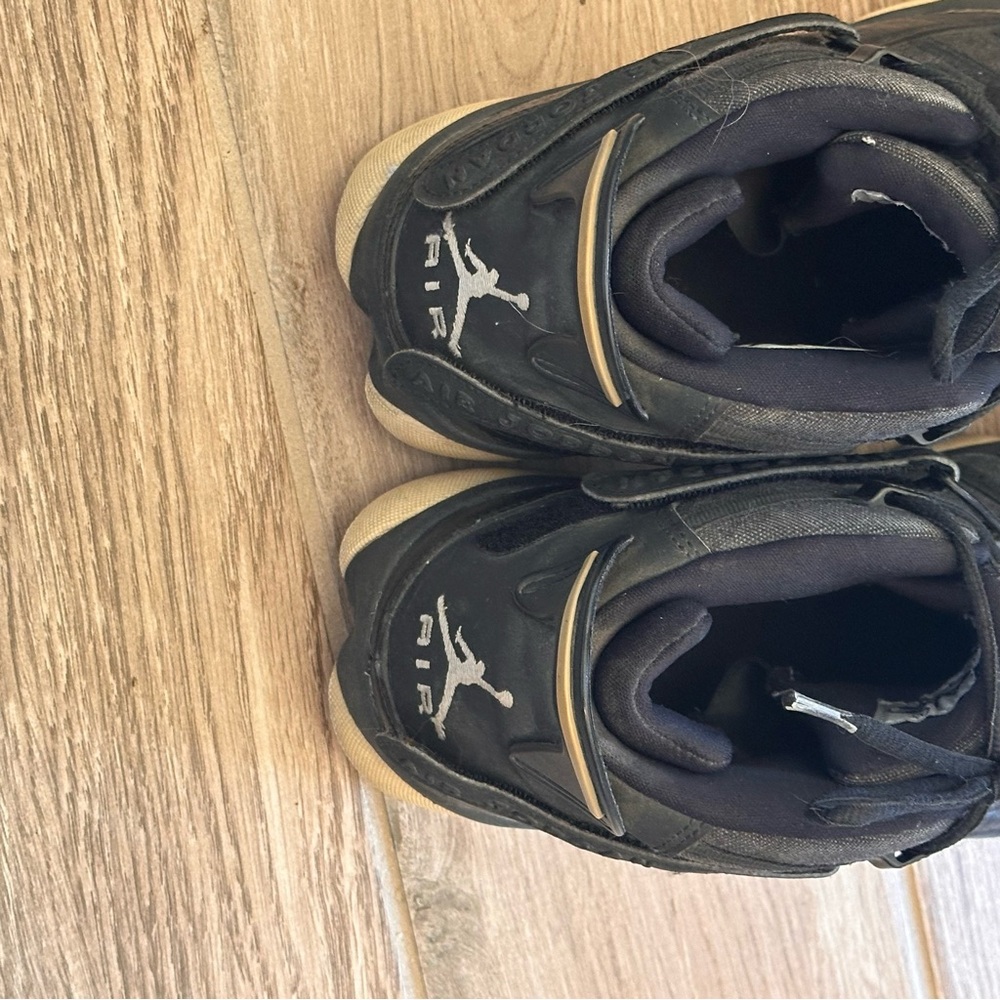 Nike Air Jordan 6 Rings Mens Size 10 Black Shoes 322992-021 2016 - Picture 6 of 12